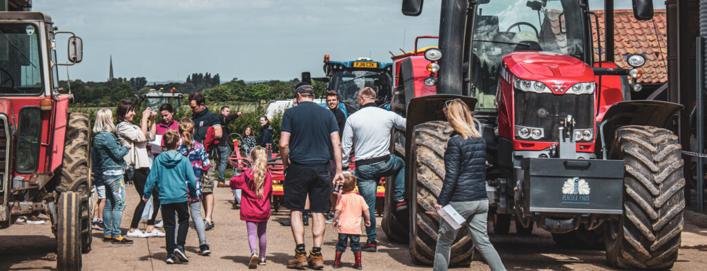 Open day at Peacock Farm